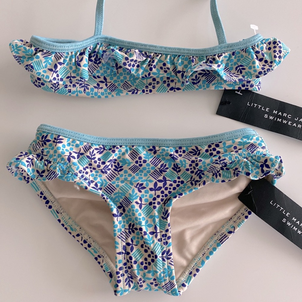Little Marc Jacobs Girls Baby Swimwear Blue New